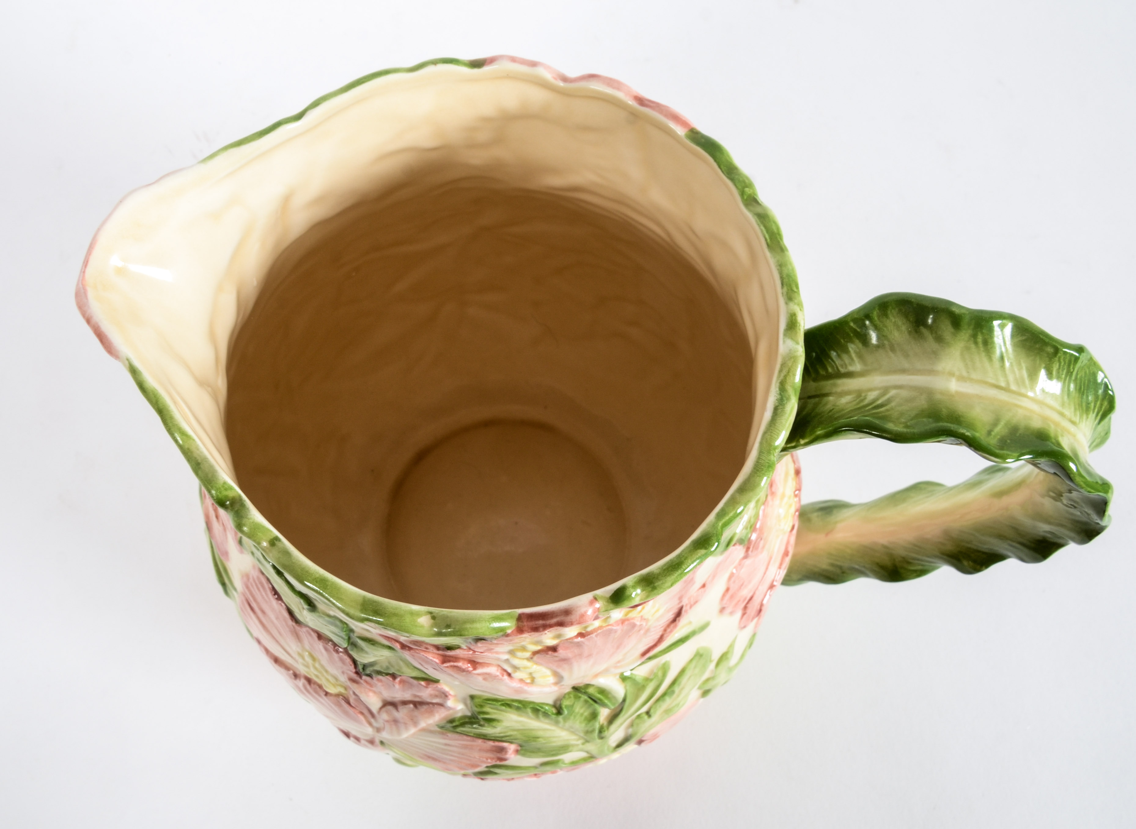 Hand-Painted Fitz and Floyd Pitcher