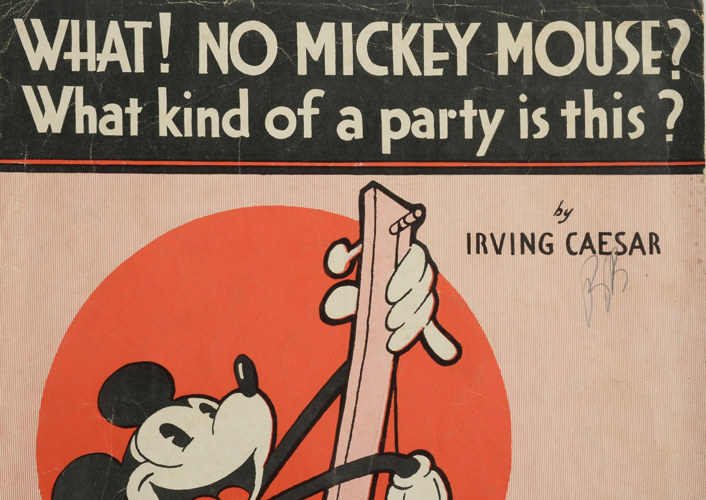 1930s Disney Sheet Music Including "Snow White and the Seven Dwarfs"