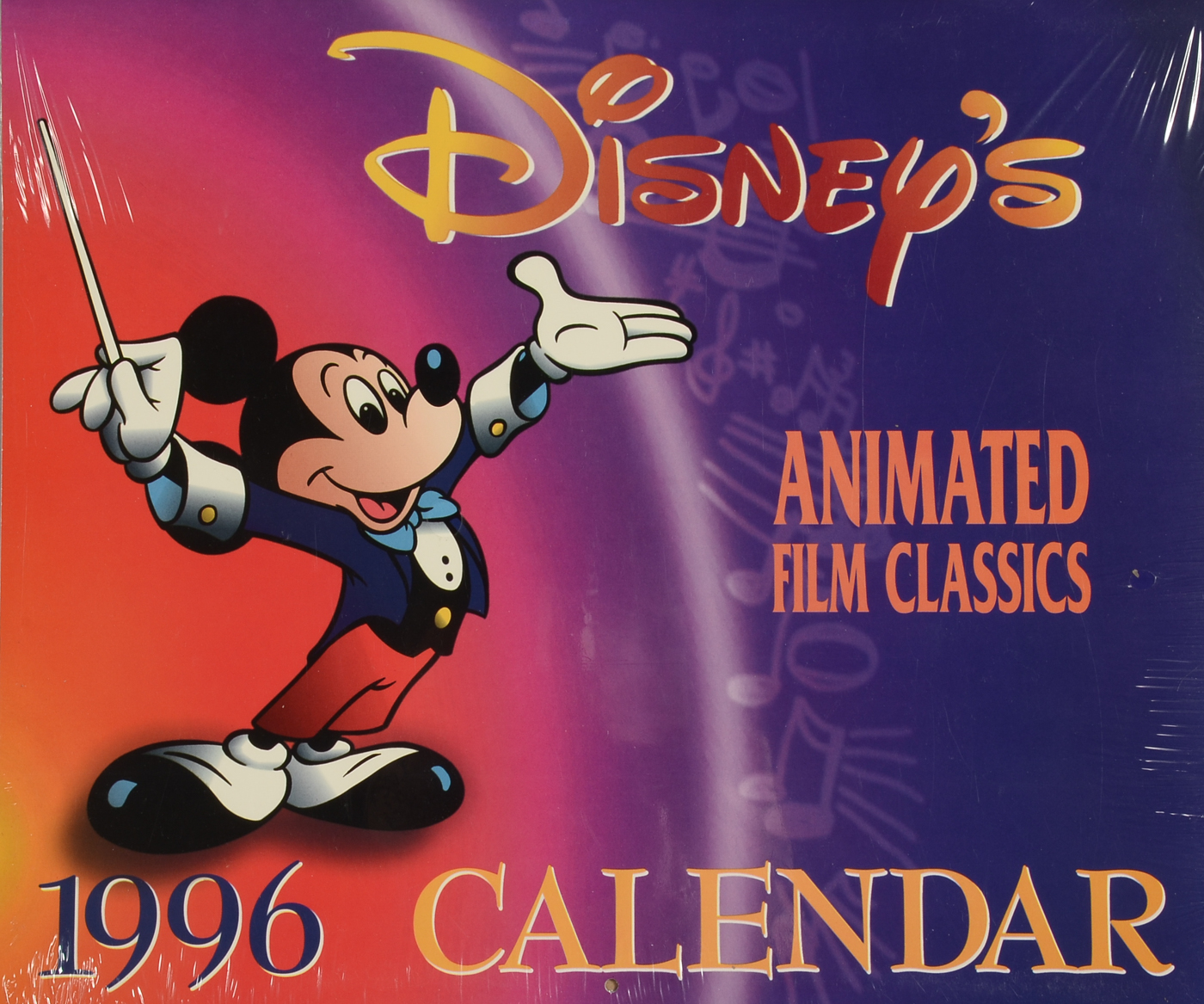 Disney Calendars Including 1977 Glow-in-the-Dark Calendar