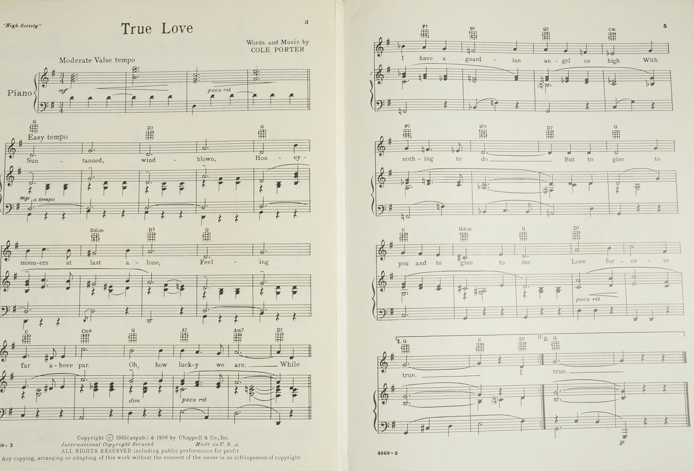 Disney Sheet Music Including "Peter Pan"