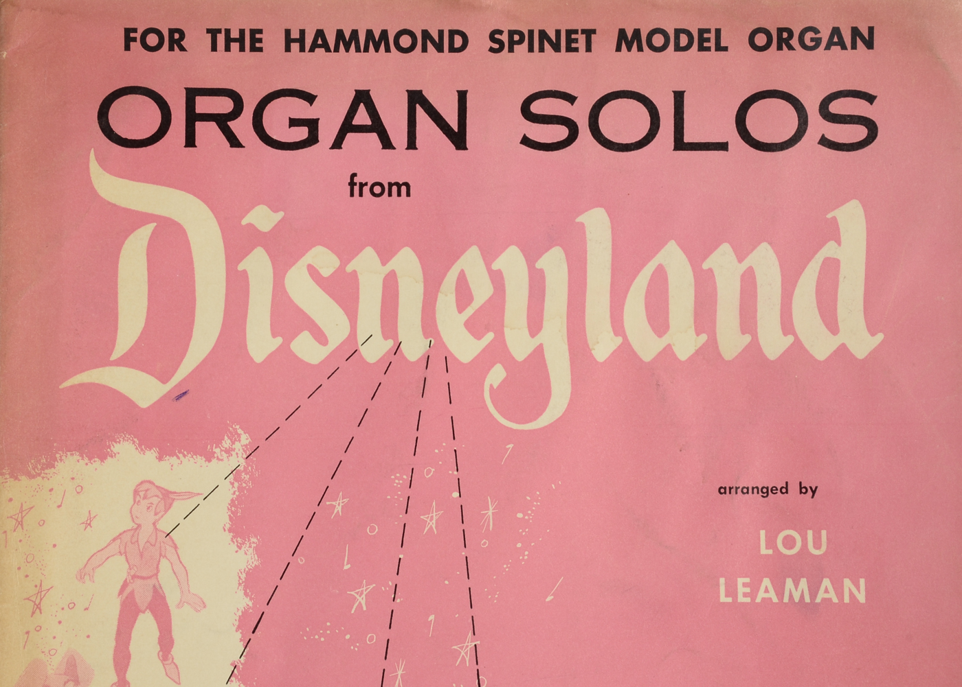 Disney Sheet Music Featuring "When You Wish Upon a Star"