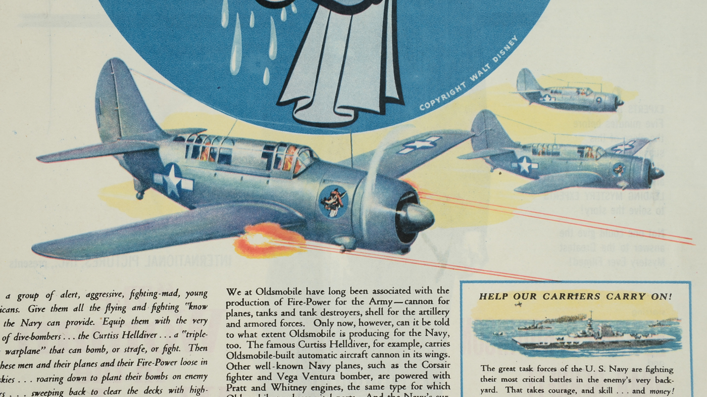 1940s Disney U.S. War Bonds Ads