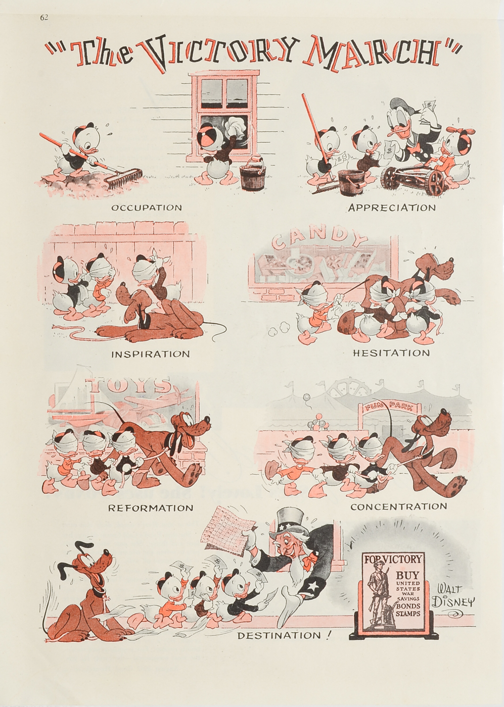 1940s Disney U.S. War Bonds Ads