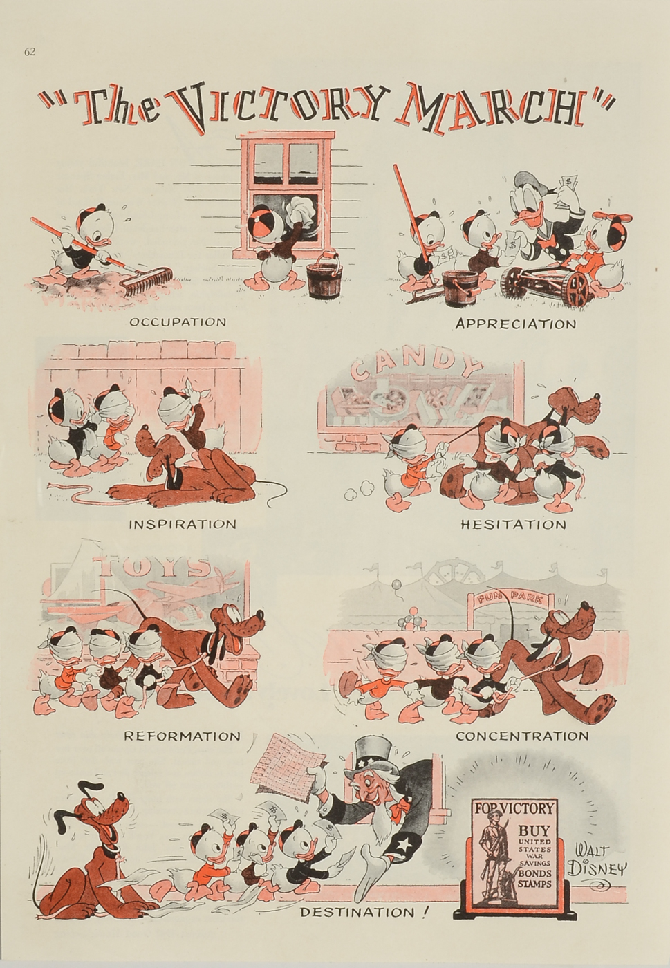 1940s Disney U.S. War Bonds Ads