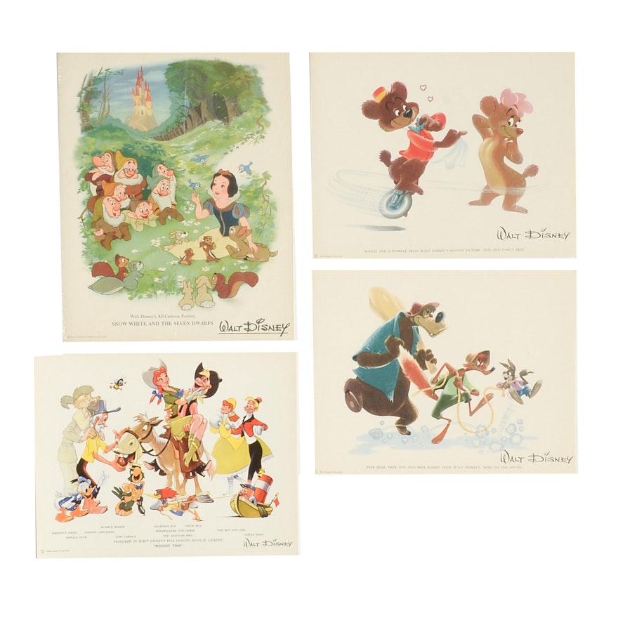 1930s–40s Walt Disney Lobby Cards