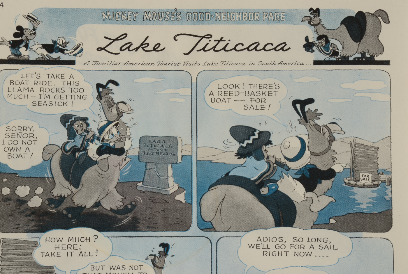 1940s Walt Disney's Latin-American Package Films Ephemera