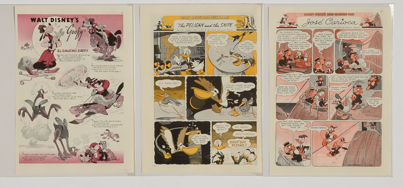 1940s Walt Disney's Latin-American Package Films Ephemera