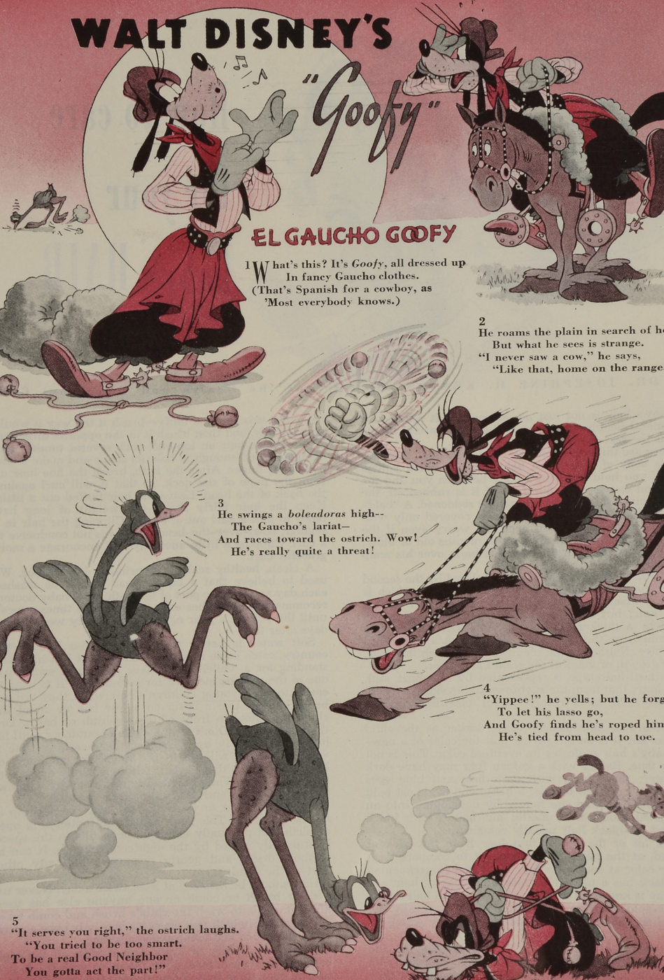 1940s Walt Disney's Latin-American Package Films Ephemera