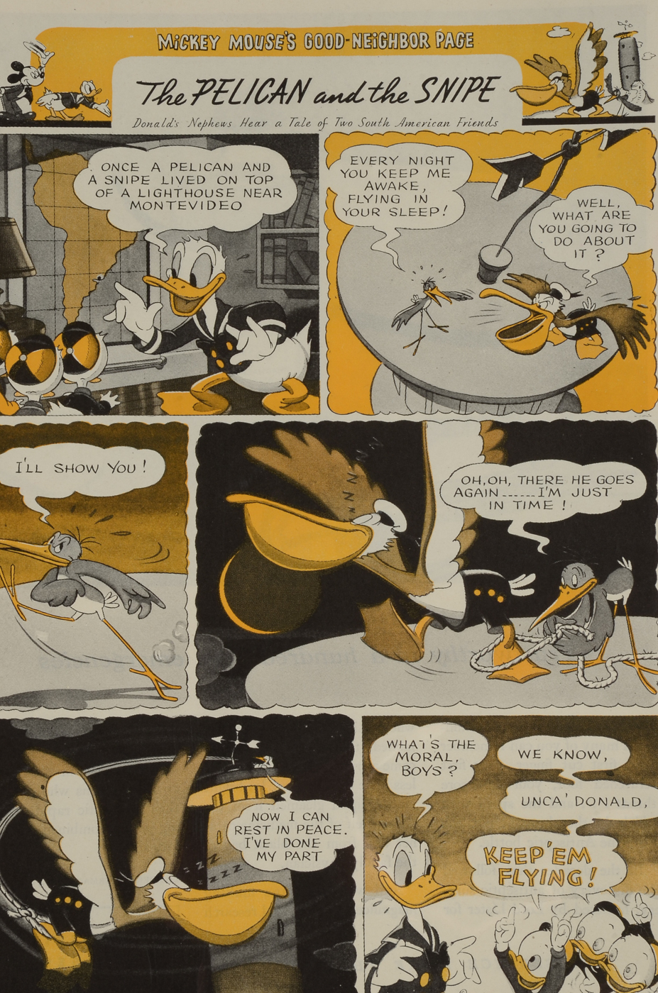 1940s Walt Disney's Latin-American Package Films Ephemera