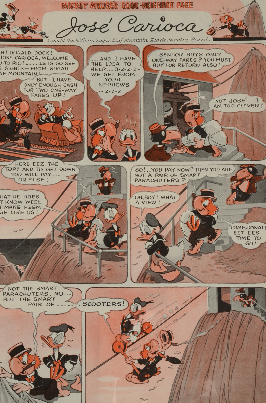 1940s Walt Disney's Latin-American Package Films Ephemera