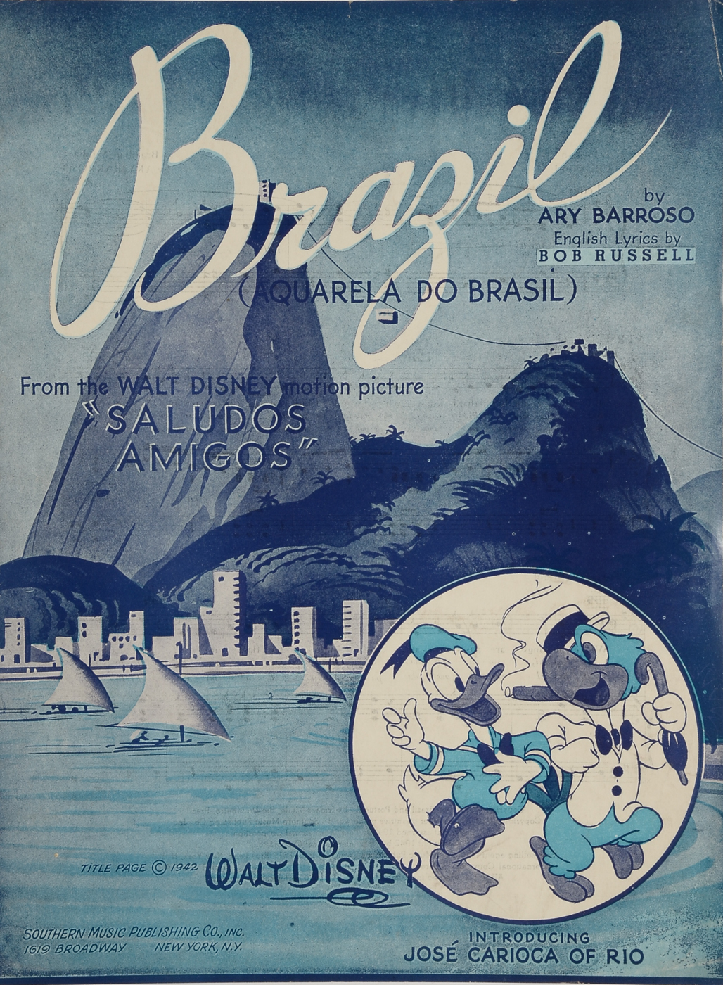1940s Walt Disney's Latin-American Package Films Ephemera
