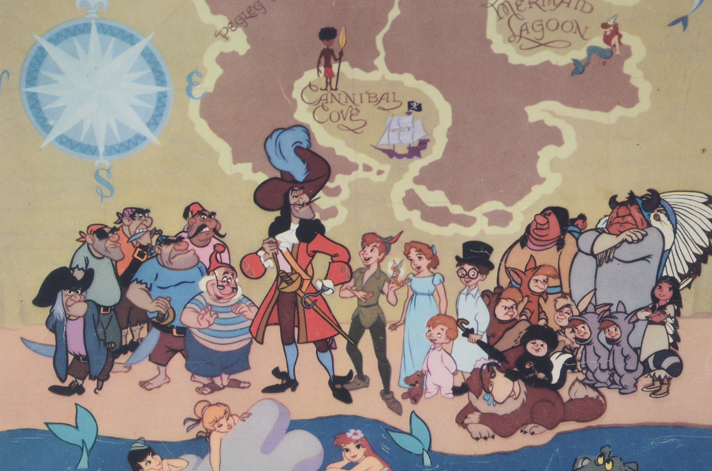 1953 Walt Disney's "Peter Pan" Original Lobby Cards