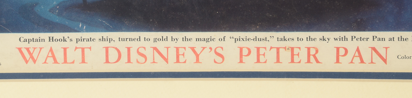 1953 Walt Disney's "Peter Pan" Original Lobby Cards