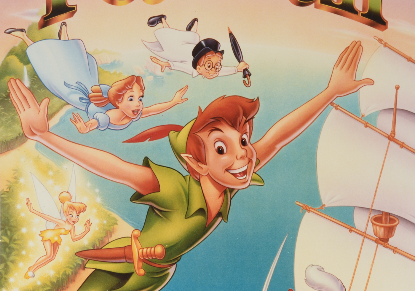 1953 Walt Disney's "Peter Pan" Original Lobby Cards