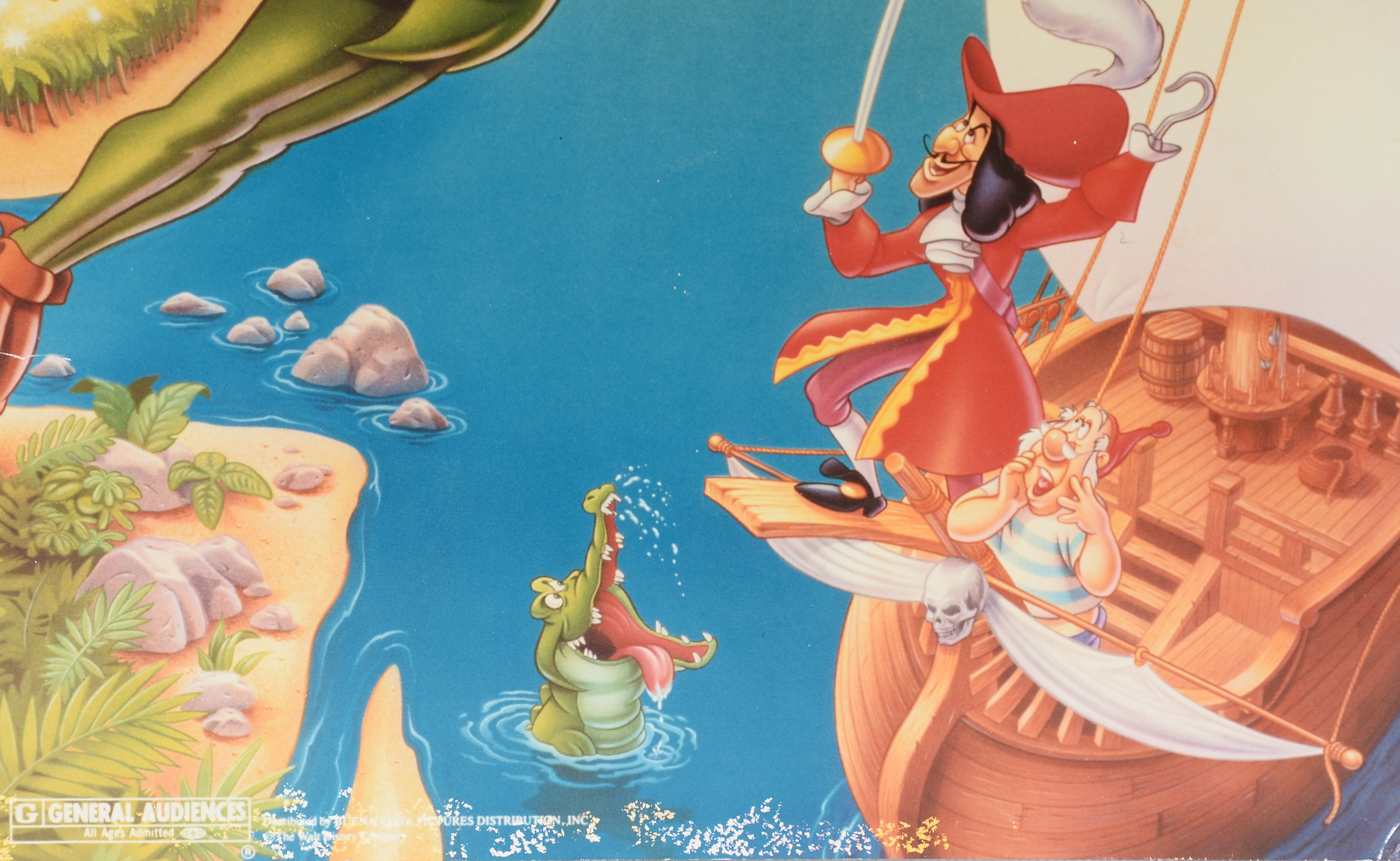 1953 Walt Disney's "Peter Pan" Original Lobby Cards