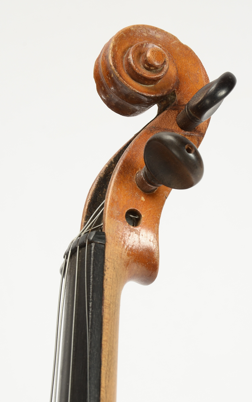 Vintage Violin and Bow in Case