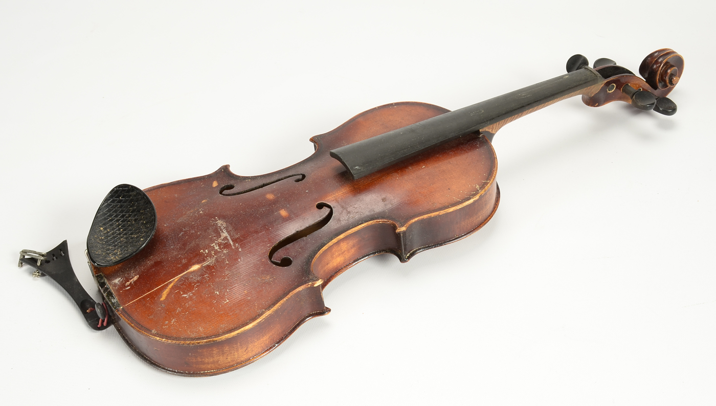Vintage Violin and Bow in Case