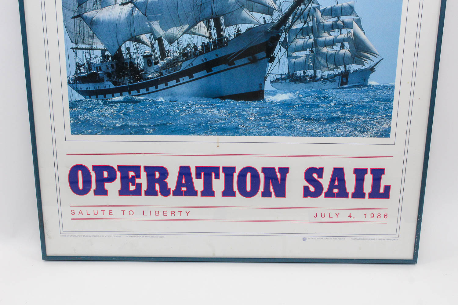 Framed "Operation Sail" Poster