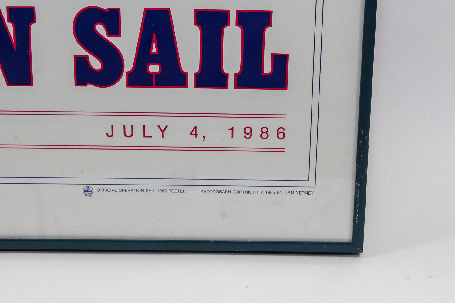 Framed "Operation Sail" Poster