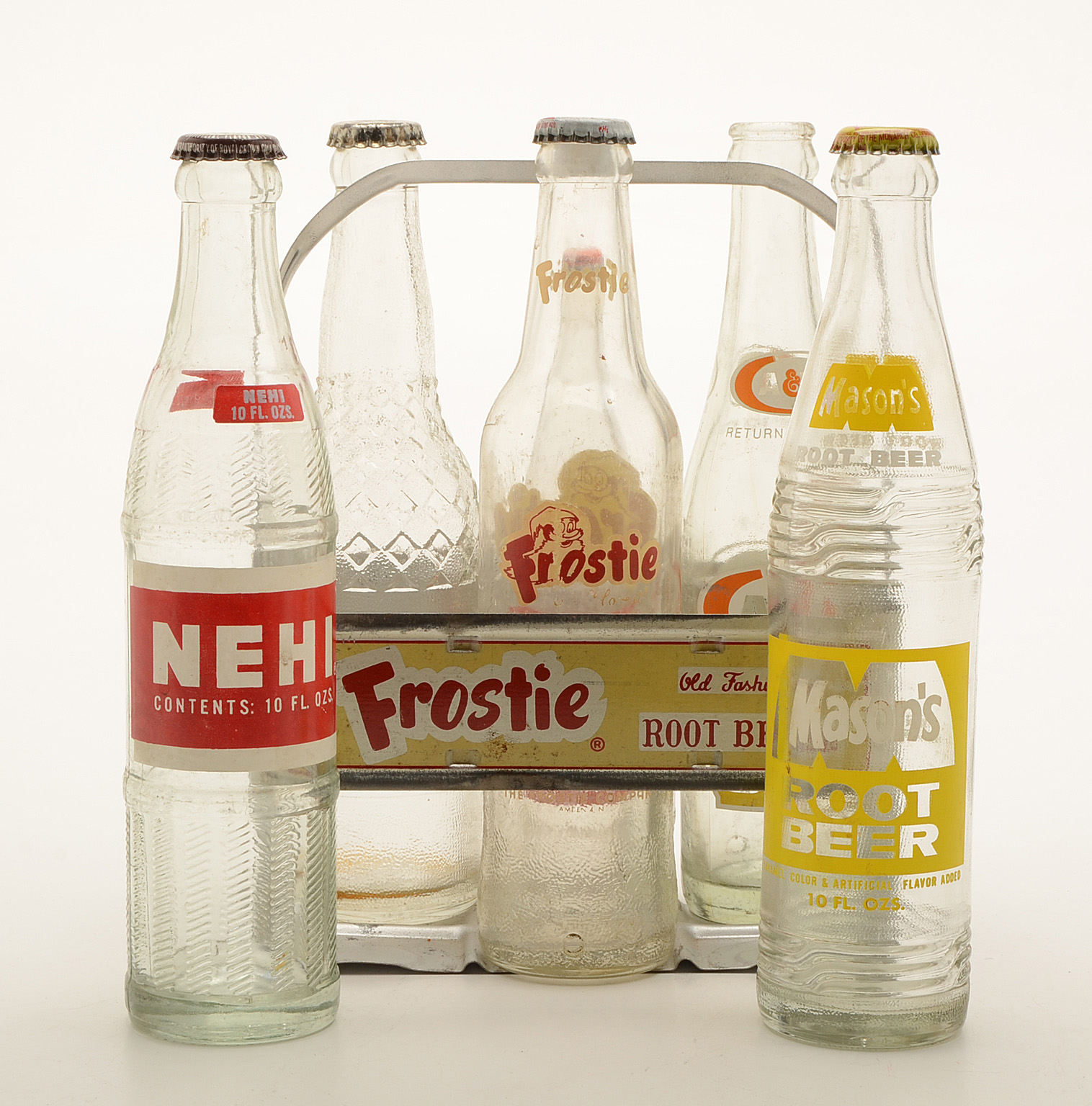 Vintage Soda Crates and Bottles