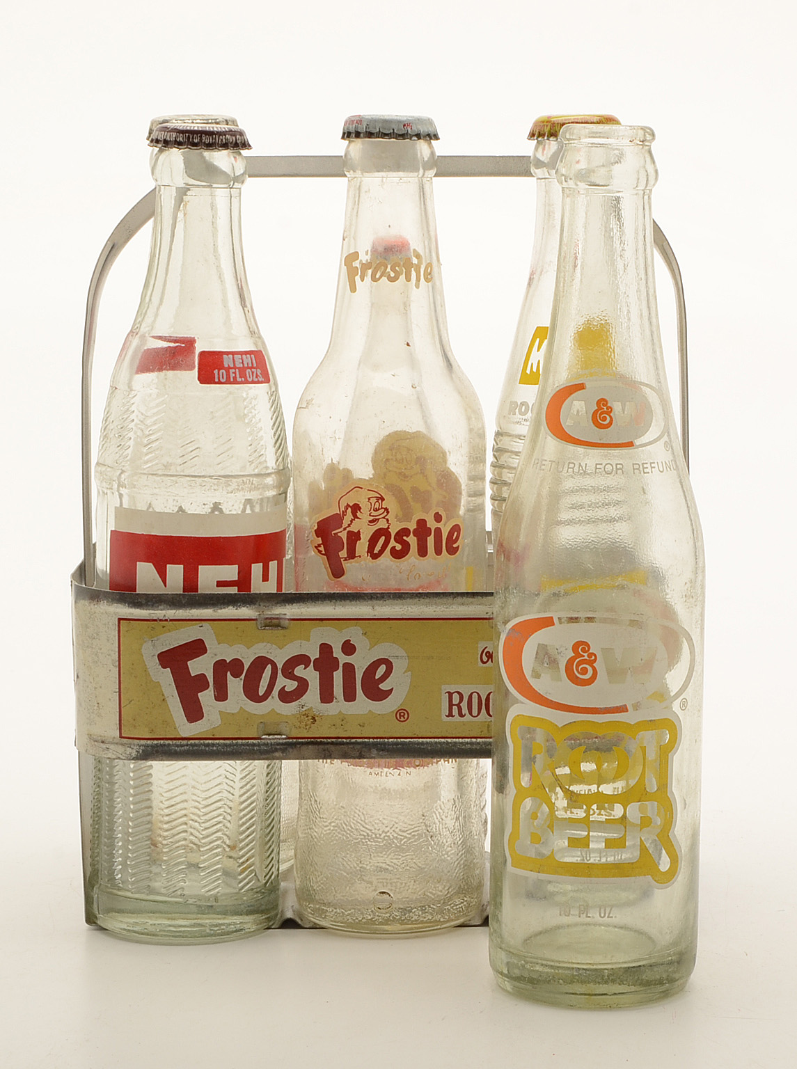 Vintage Soda Crates and Bottles