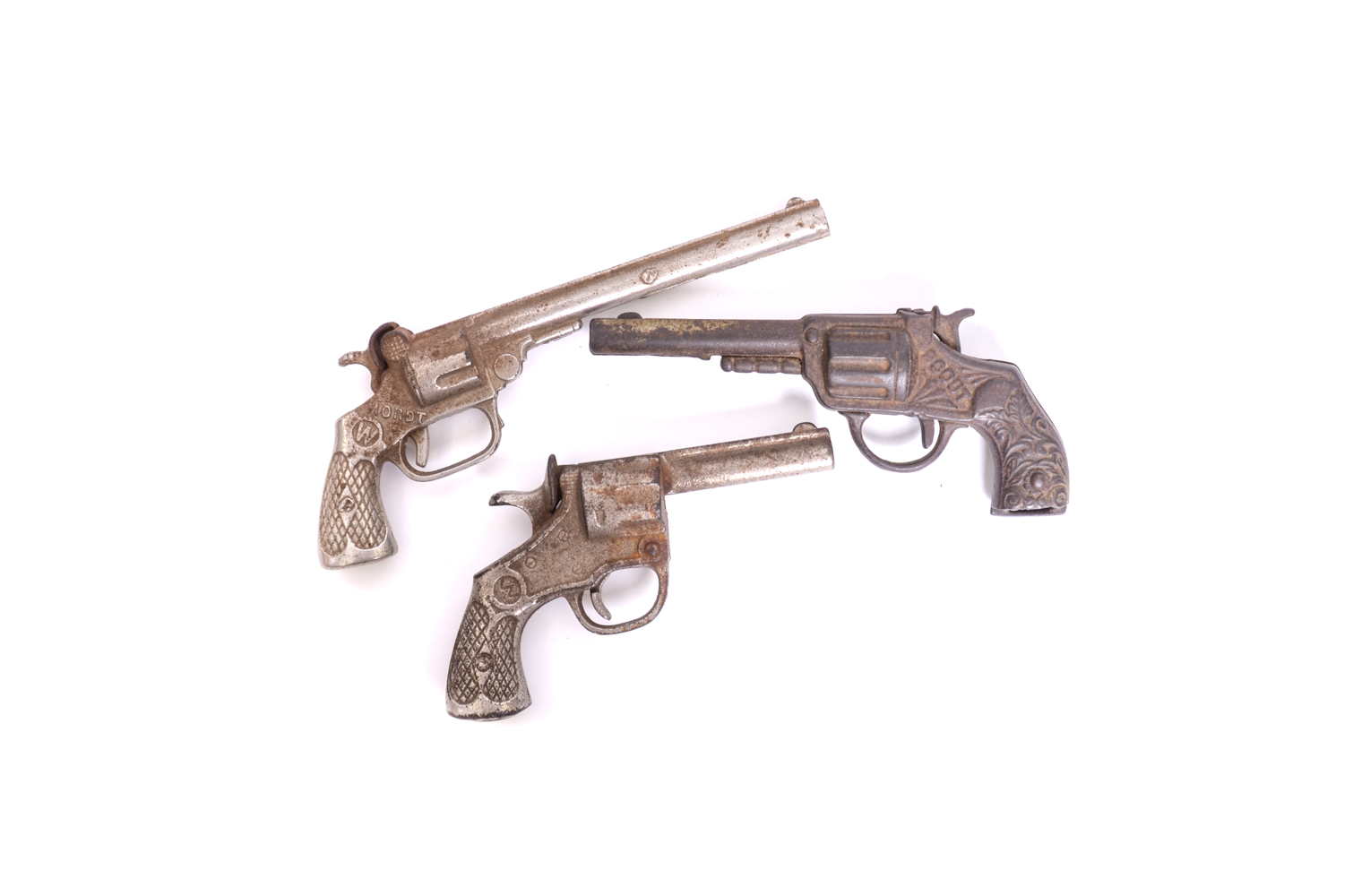 1930s Toy Cap Gun Revolvers