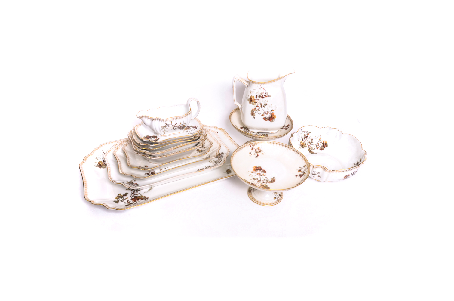 "Lanternier Limoges" China Serving Pieces