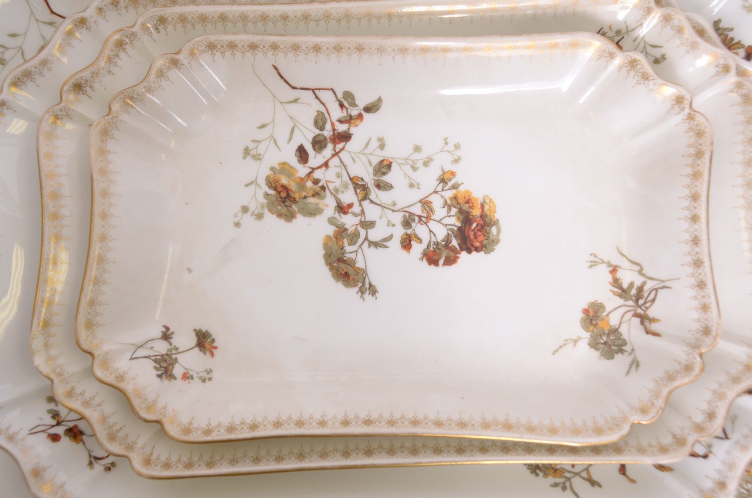 "Lanternier Limoges" China Serving Pieces