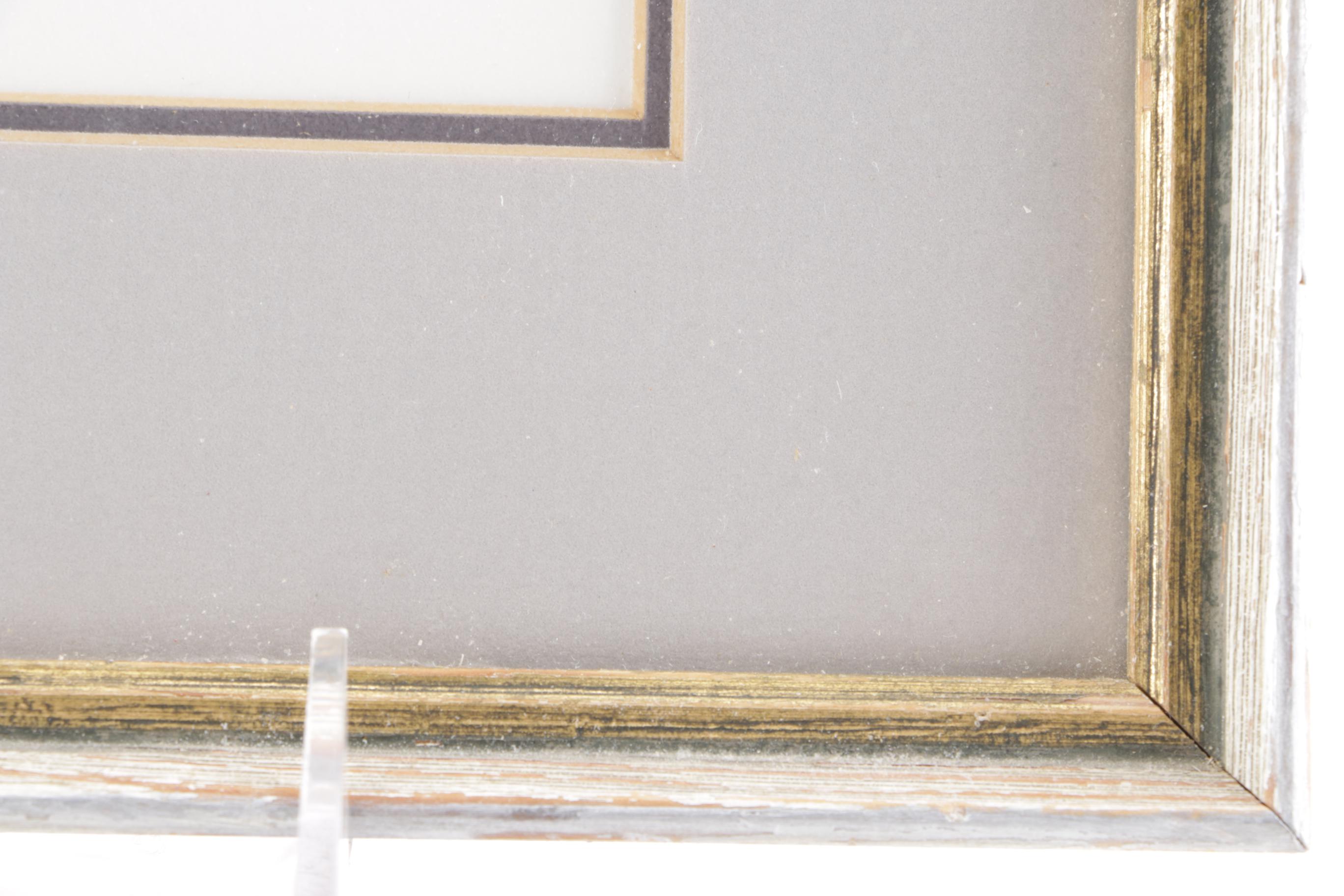 Denise Godbout Limited Edition Aquatint of Birds in Leaves