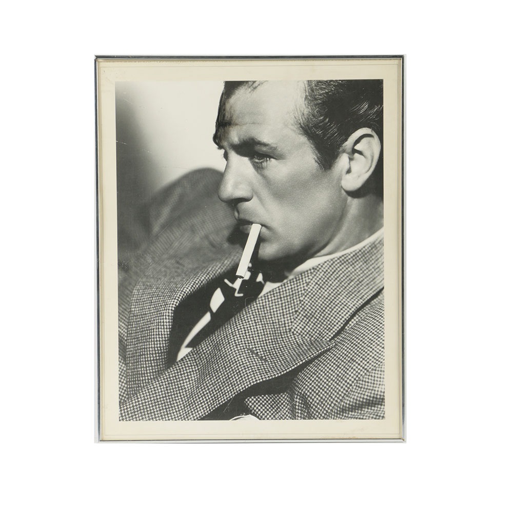 Reproduction Offset Lithograph of Gary Cooper
