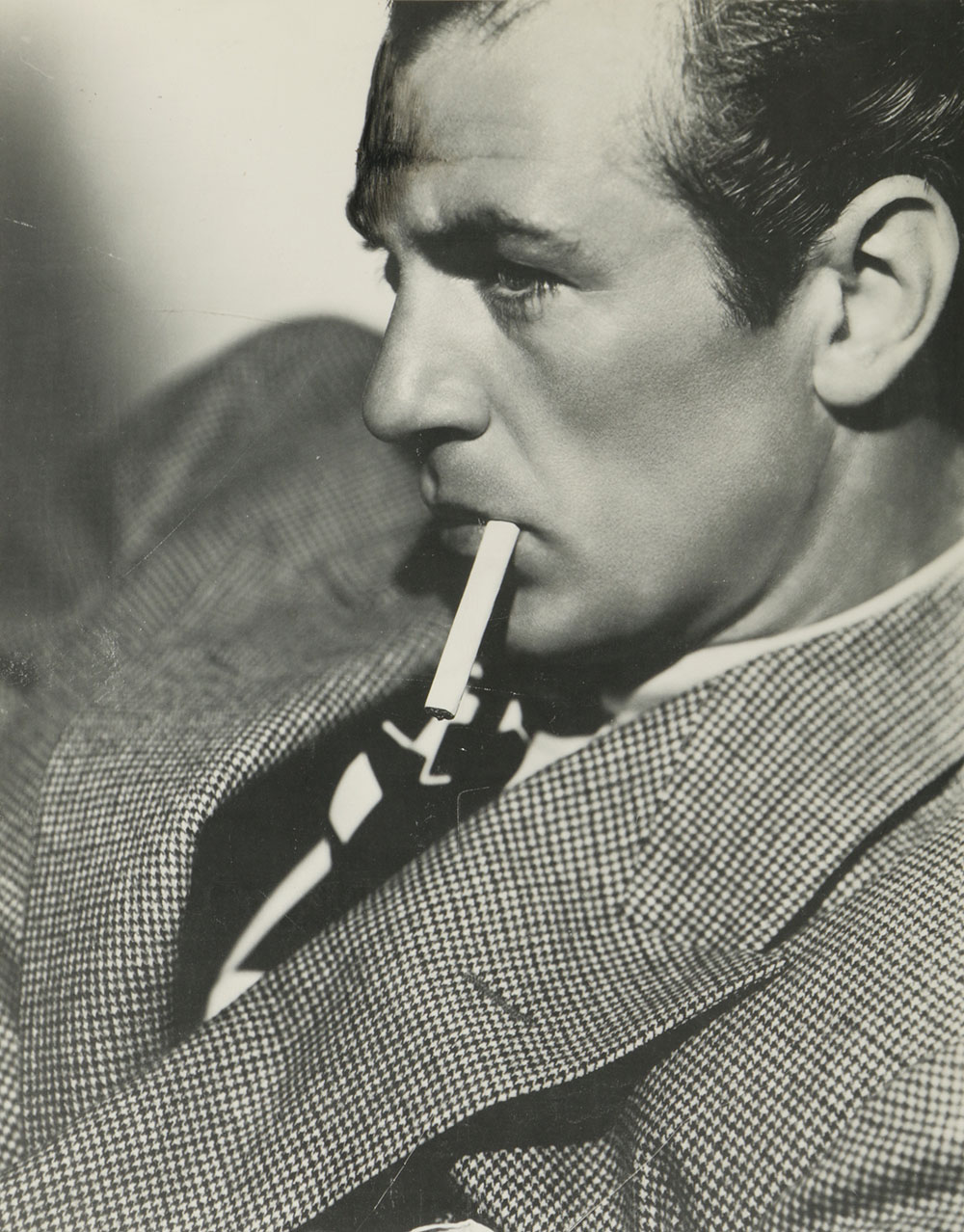 Reproduction Offset Lithograph of Gary Cooper