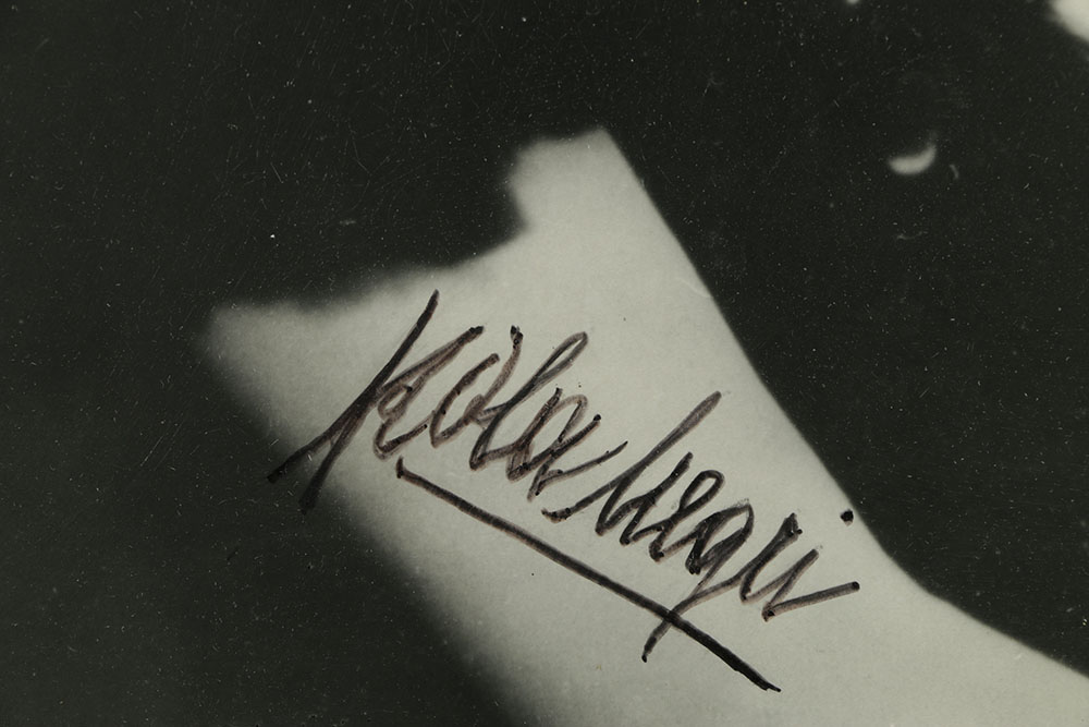 Black and White Photograph of Pola Negri