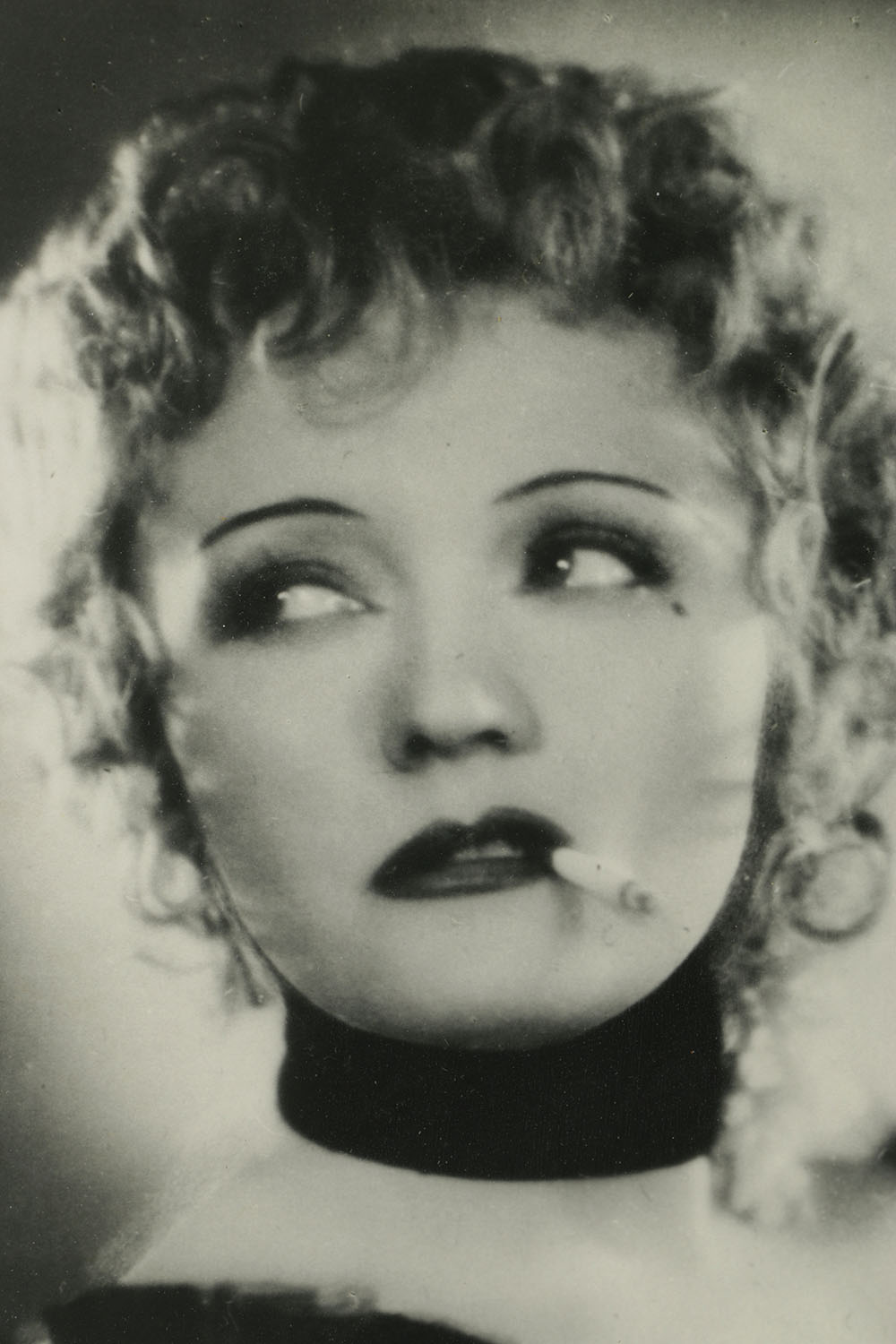 Black and White Photograph of Pola Negri