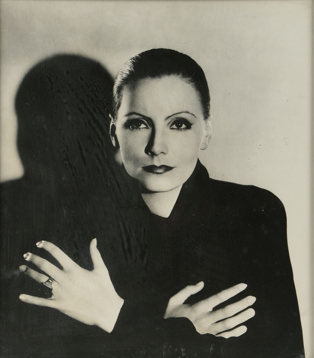 After Clarence Sinclair Bull Black and White Photograph of Greta Garbo
