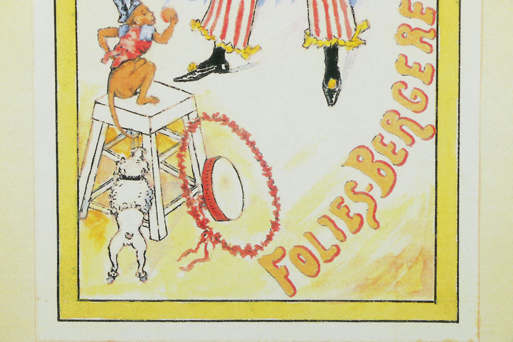 After Maurice Millière Offset Lithograph of Folies-Bergère Poster