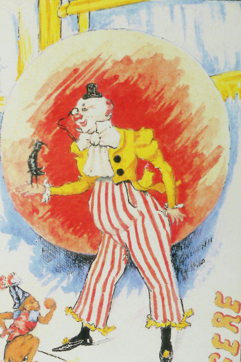 After Maurice Millière Offset Lithograph of Folies-Bergère Poster