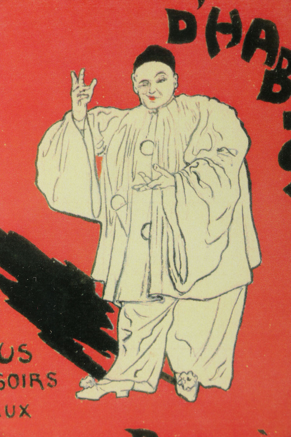 After Jean de Paleologue Offset Lithograph of "Chand d'Habits" Poster