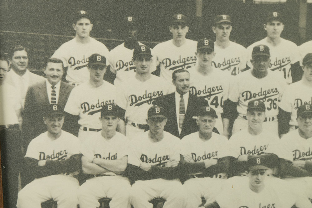 Reproduction Photograph of the 1955 Brooklyn Dodgers