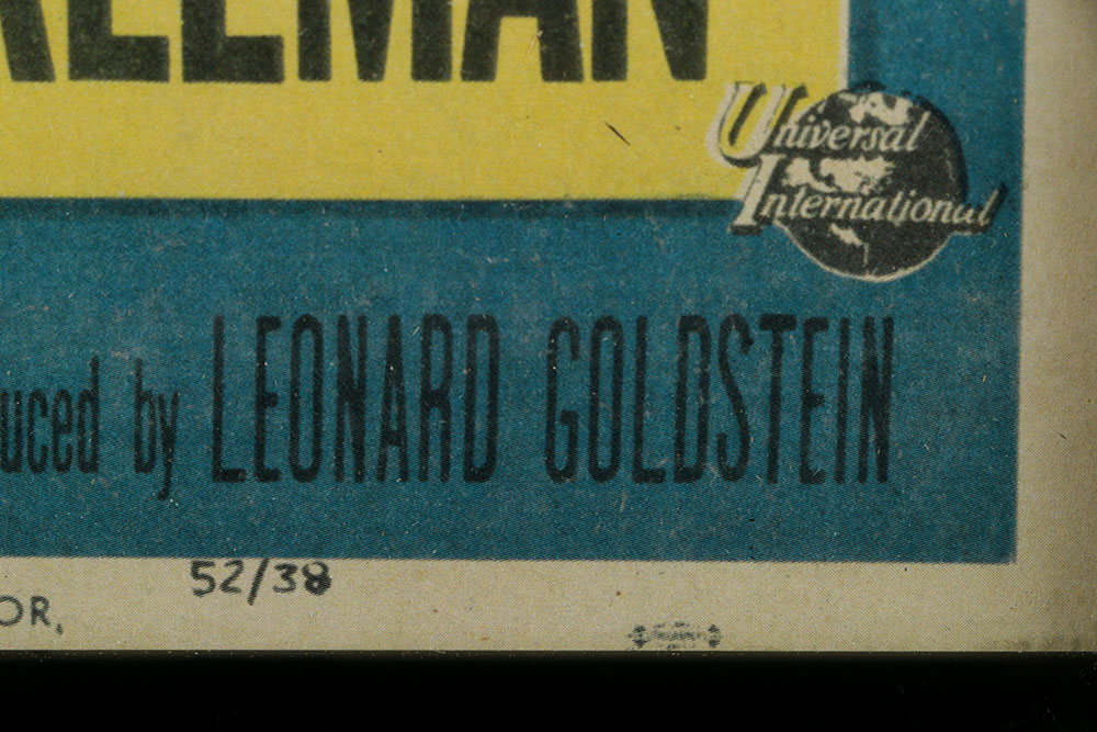 Offset Lithograph After Original Movie Poster "Flesh and Fury"