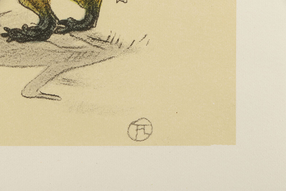 After Henri de Toulouse-Lautrec Lithograph on Paper "The Circus Portfolio"