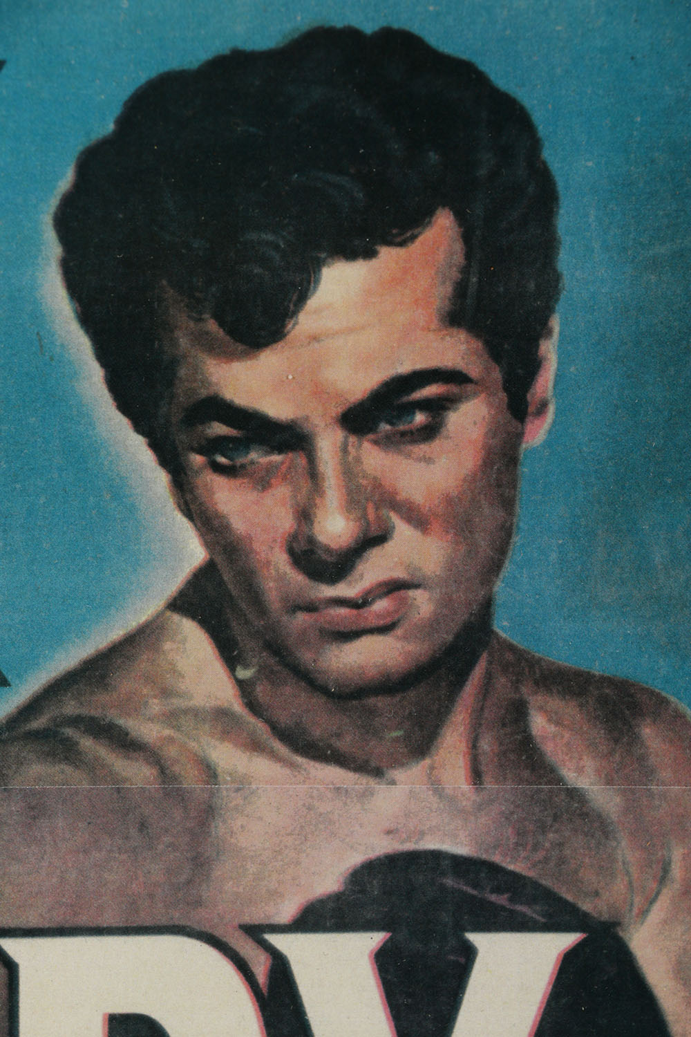 Offset Lithograph After Original Movie Poster "Flesh and Fury"