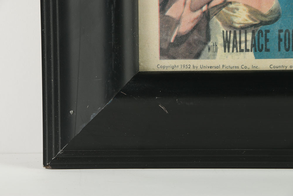 Offset Lithograph After Original Movie Poster "Flesh and Fury"