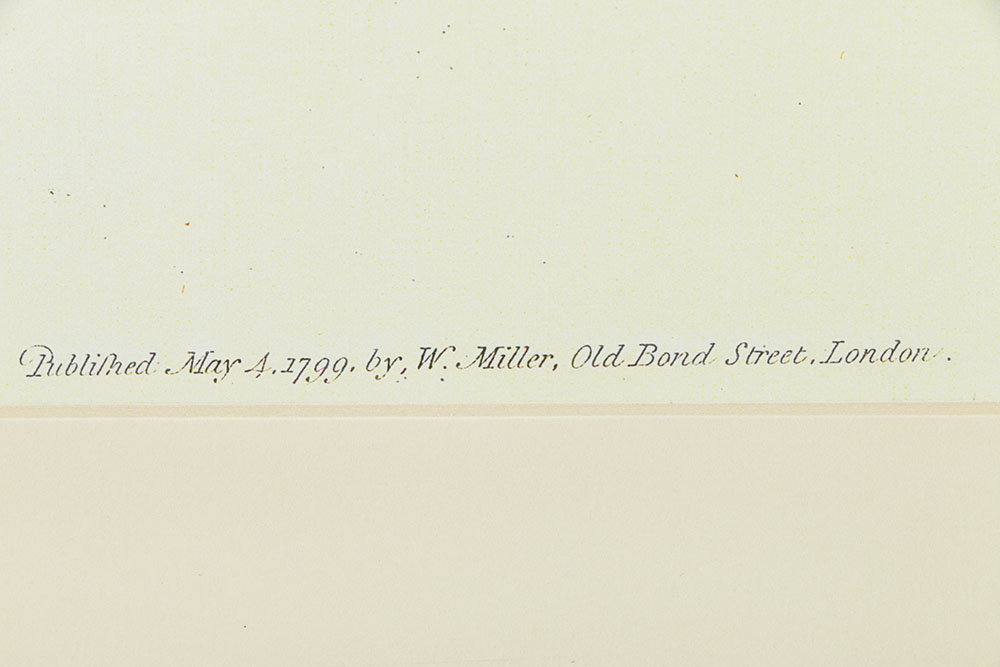 Reproduction Giclee on Paper of a Porter with Fruit Trees