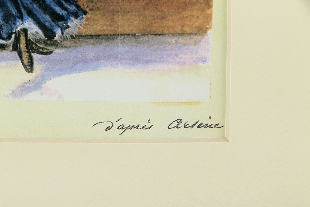 After Arsène Naulez Offset Lithograph of French Travel Poster