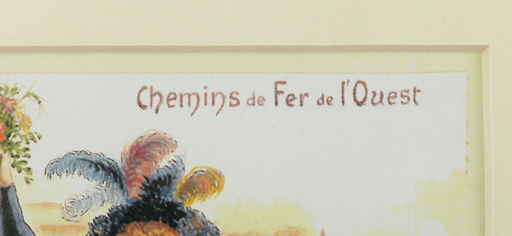 After Arsène Naulez Offset Lithograph of French Travel Poster