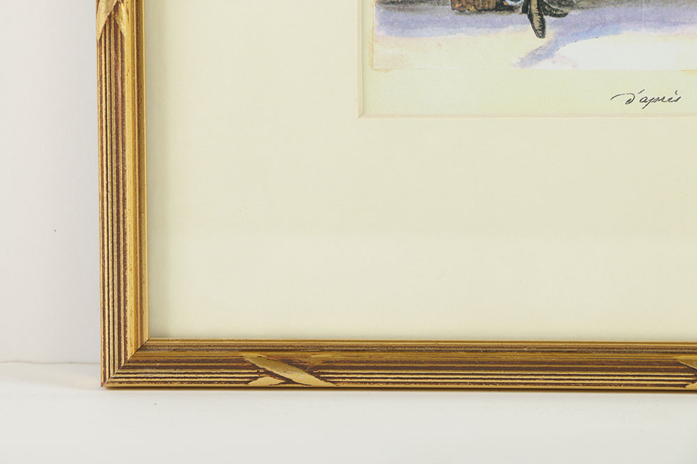 After Arsène Naulez Offset Lithograph of French Travel Poster