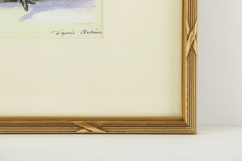 After Arsène Naulez Offset Lithograph of French Travel Poster