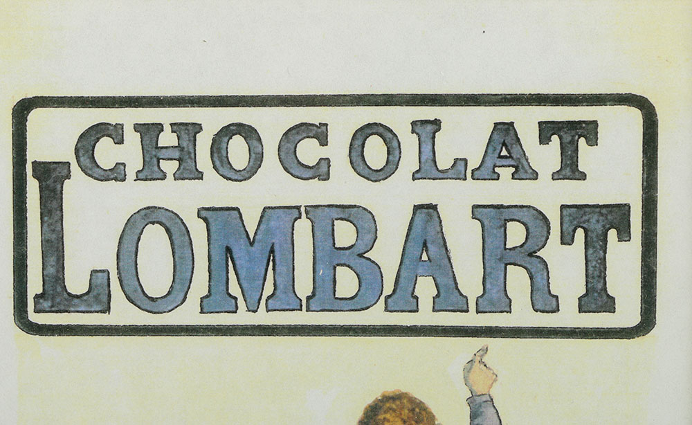 Offset Lithograph After "Chocolat Lombart" Poster