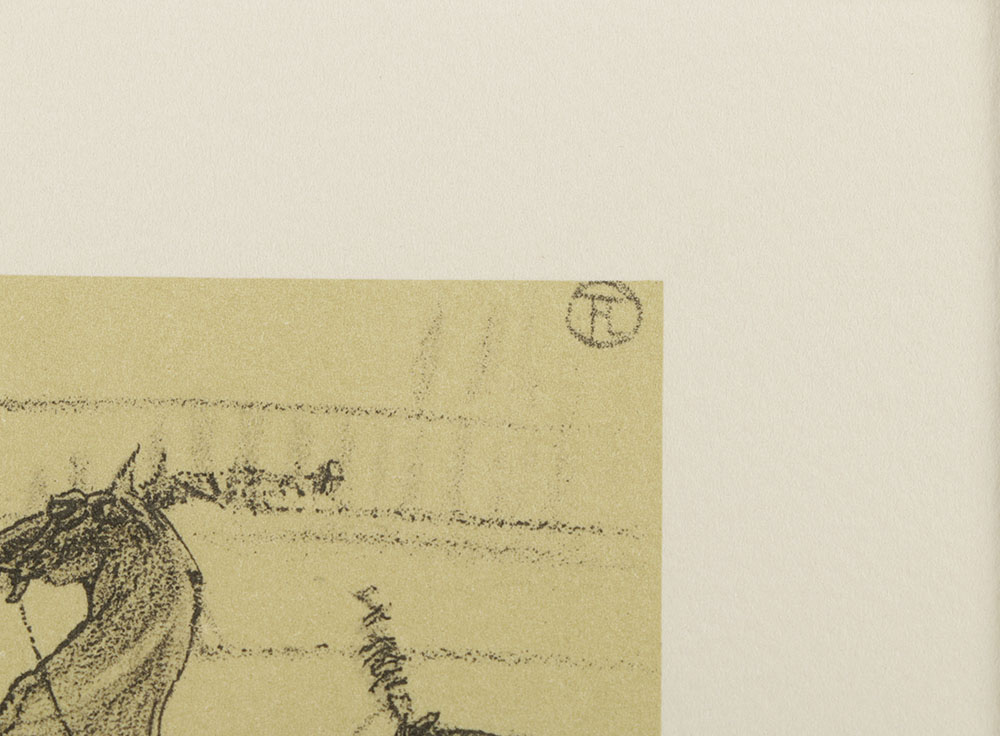 After Henri de Toulouse-Lautrec Lithograph on Paper "The Circus Portfolio 11"