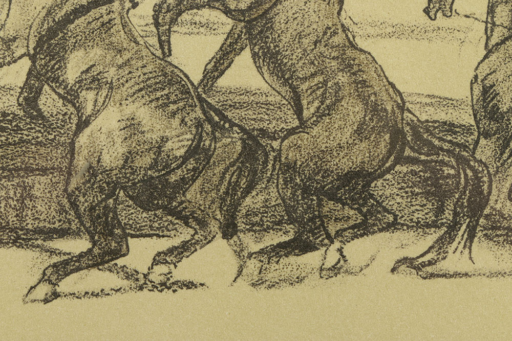 After Henri de Toulouse-Lautrec Lithograph on Paper "The Circus Portfolio 11"